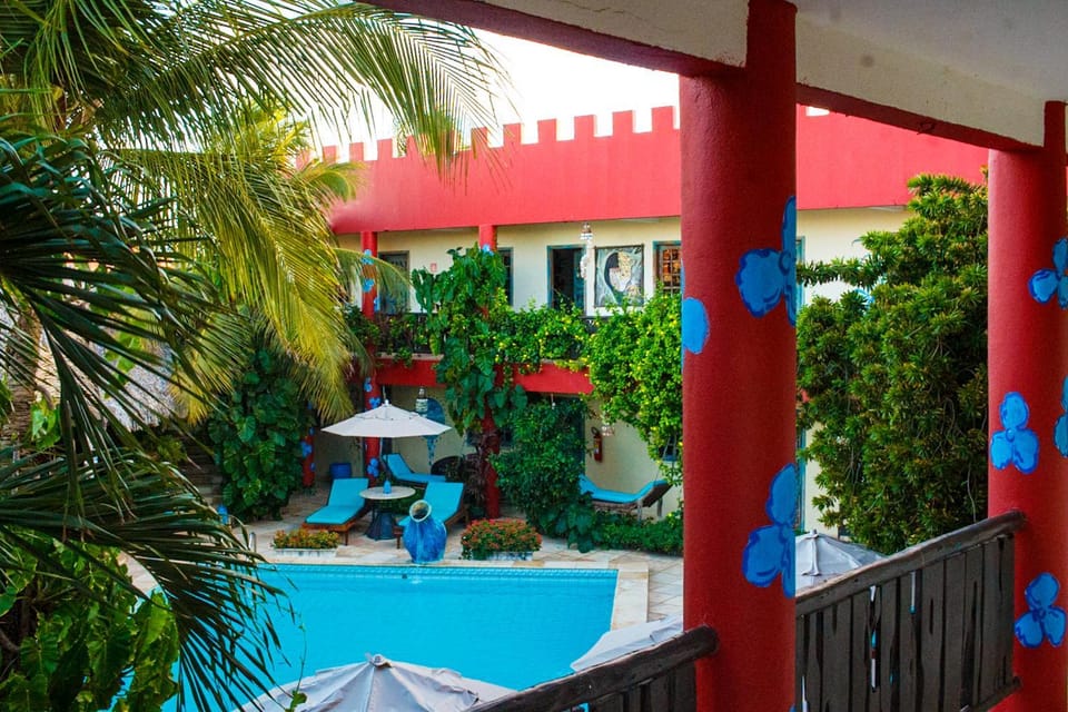 Property building, Day, Garden view, Pool view, Swimming pool, sunbed