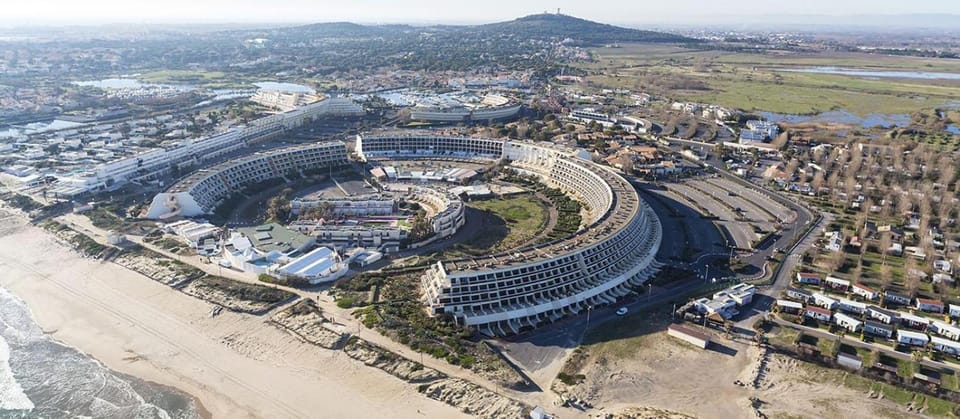 Bird's eye view, Beach, City view