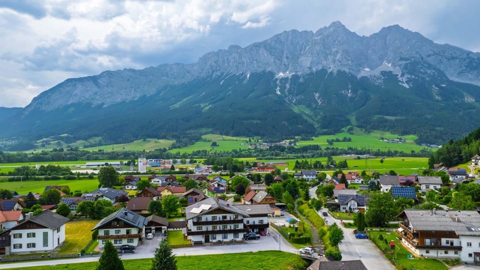 Property building, Day, Bird's eye view, Mountain view