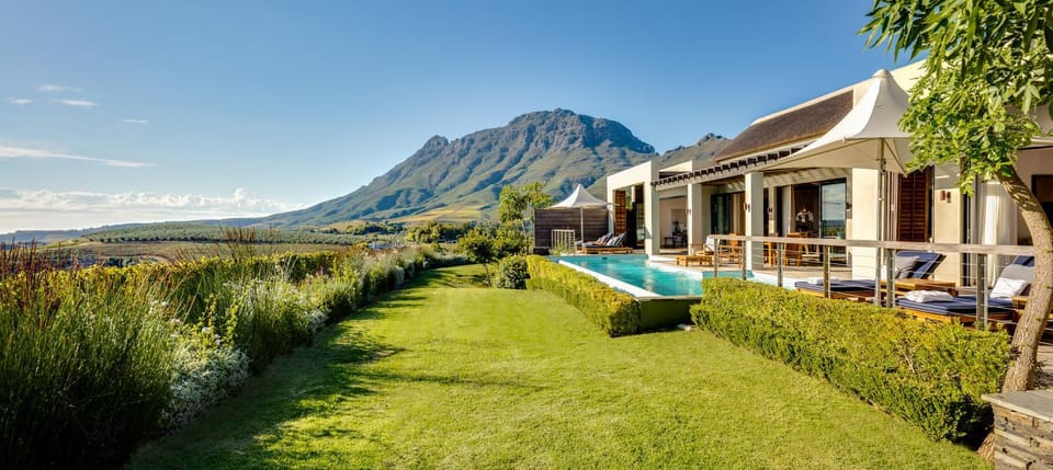 Patio, Natural landscape, Balcony/Terrace, Autumn, Garden view, Mountain view, Swimming pool