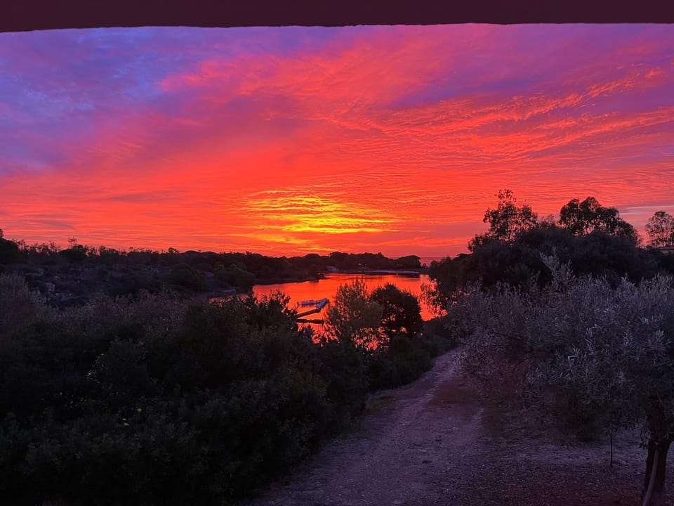 Natural landscape, River view, Sunrise