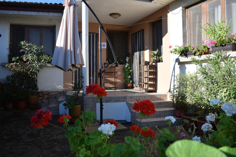 Property building, Patio, Day, Summer, On site, Garden view