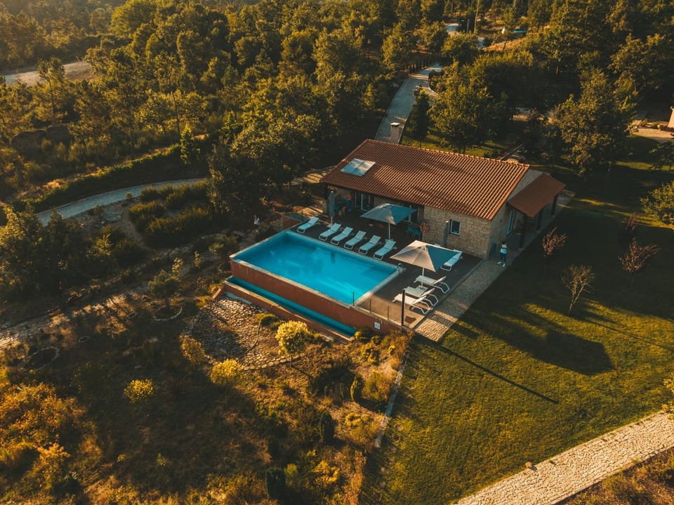 Bird's eye view, Pool view