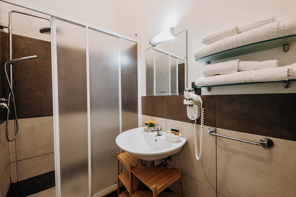Shower, Bathroom, towels