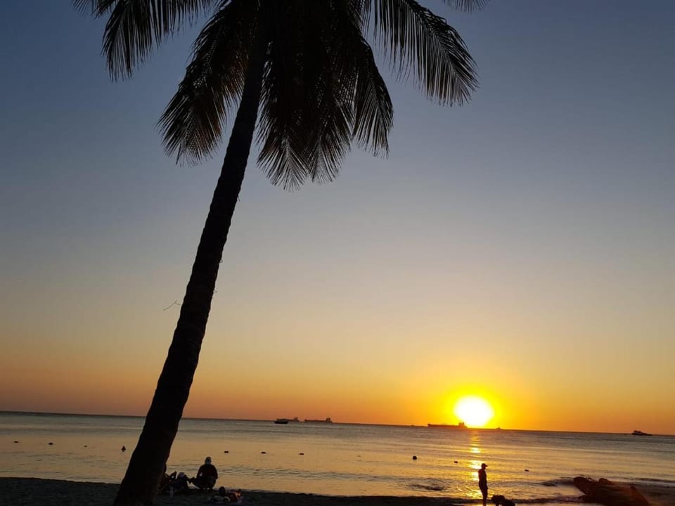 Beach, Sunset