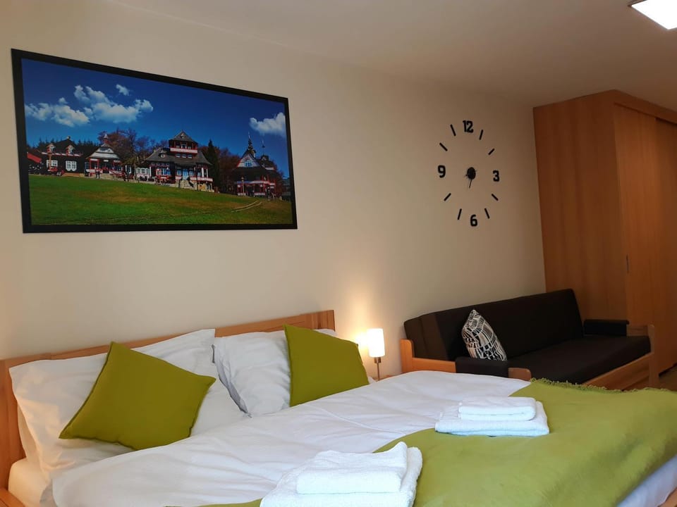 Bed, Living room, Photo of the whole room, Bedroom