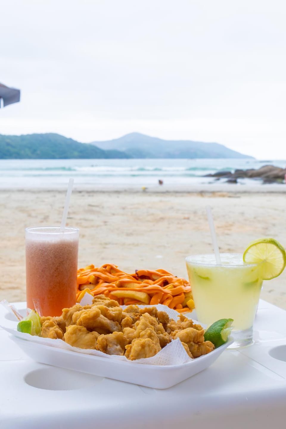 Food, Sea view, Drinks