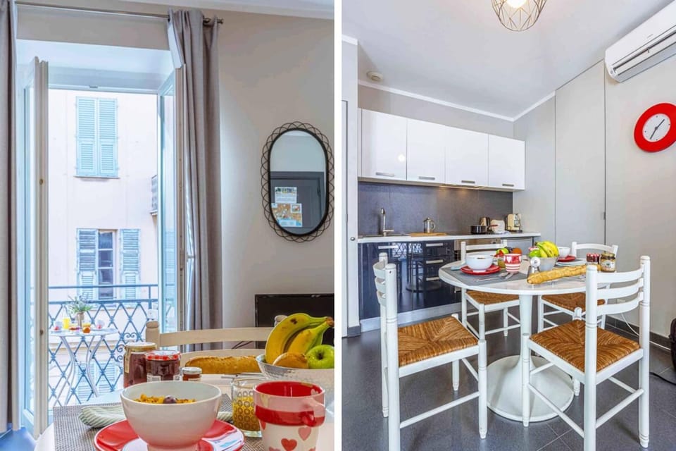 MY CASA - PARADIS - Carré d Or 1 room - Balcony Sea View Apartment in Nice