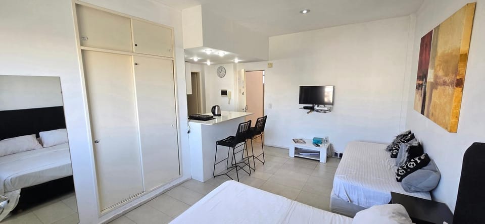 Communal lounge/ TV room, Bed, Bedroom, wardrobe