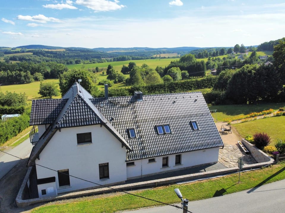 Property building, Natural landscape, Summer