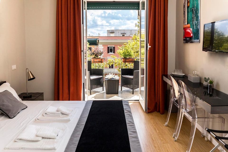 Bed, Balcony/Terrace