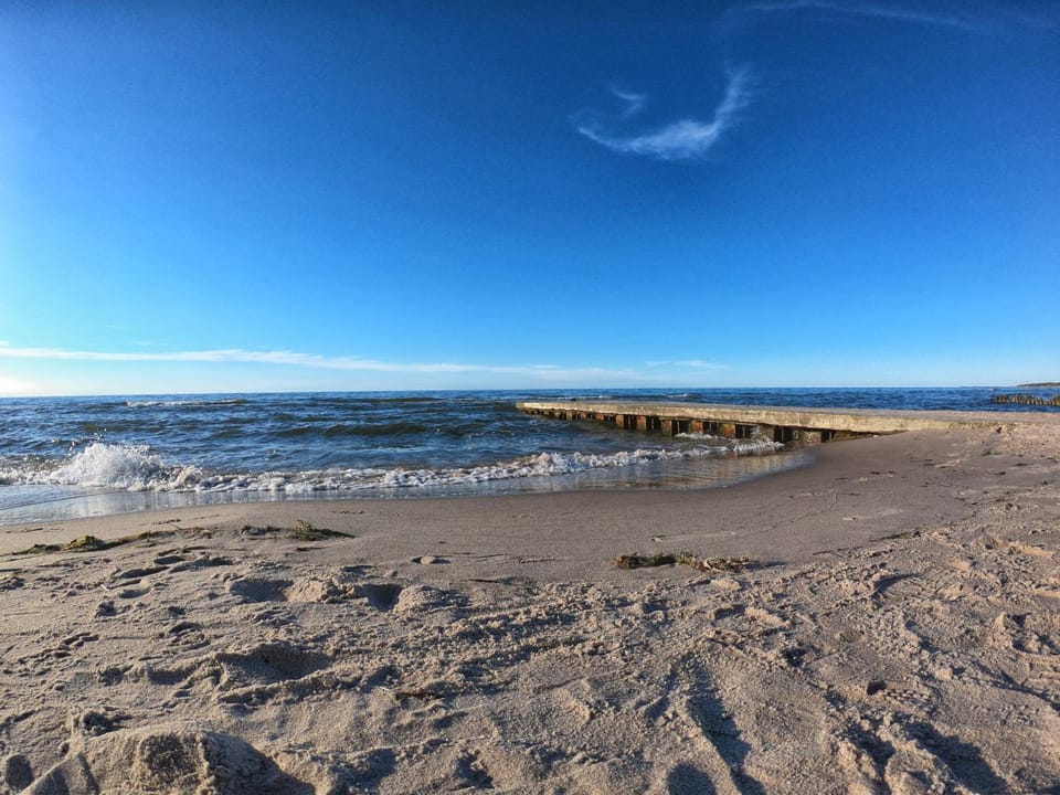Natural landscape, Beach, Hiking