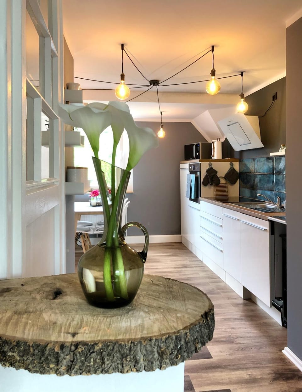 Kitchen or kitchenette, Decorative detail