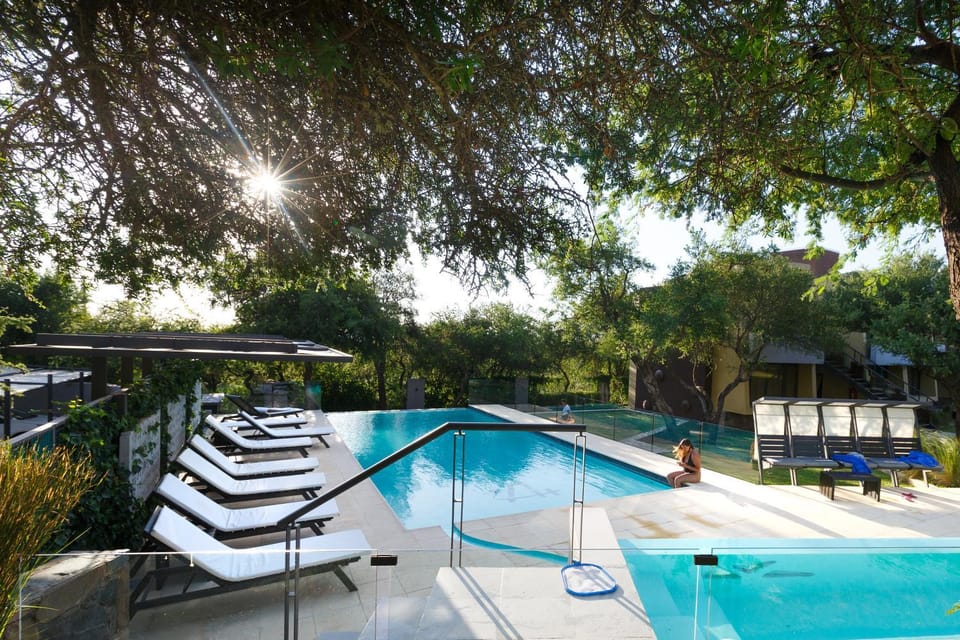 Natural landscape, Garden view, Pool view, Swimming pool, sunbed