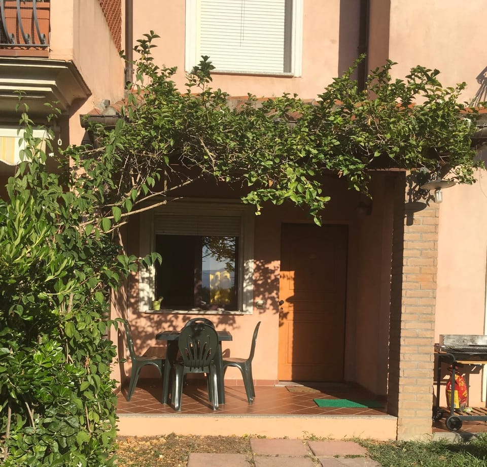 Property building, Patio