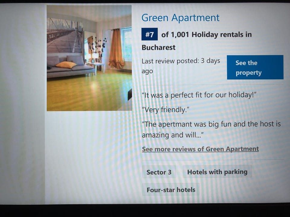 Green Apartment 6 Apartment in Bucharest