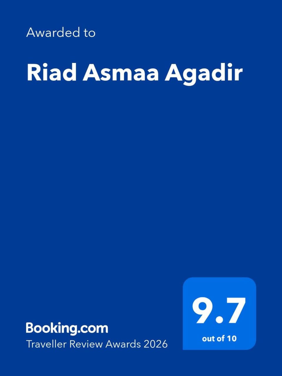 Riad Asmaa Agadir Riad in Souss-Massa