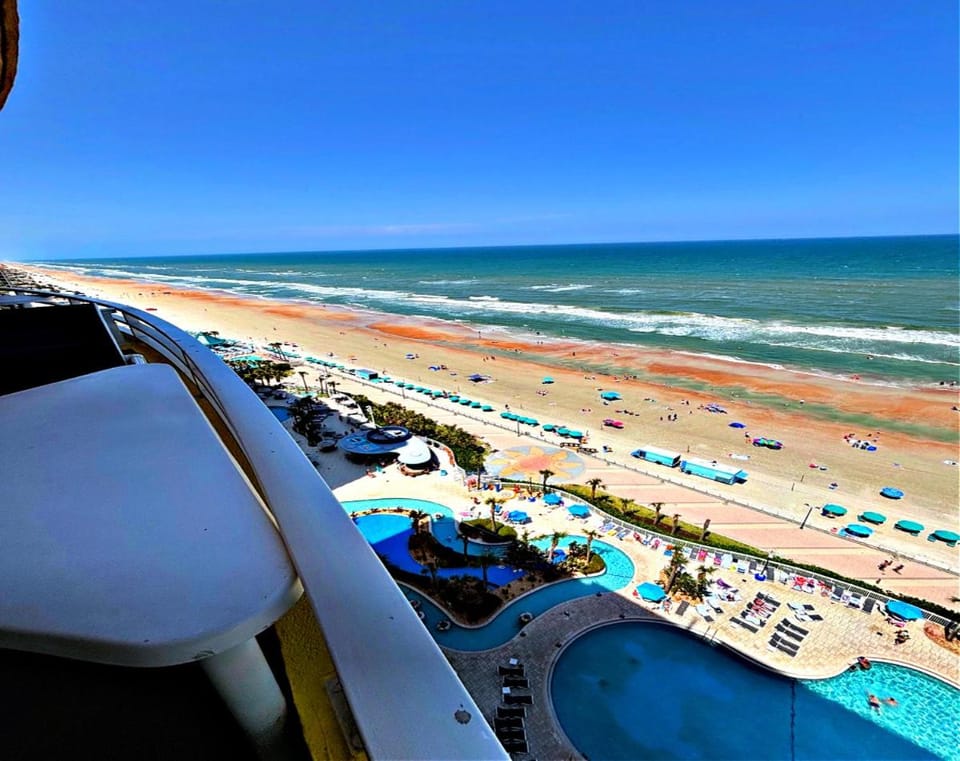 Just Updated Wyndham Ocean Walk Resort Daytona Beach 1606 One Bedroom Resort Condo Oceanfront Apartment in Florida