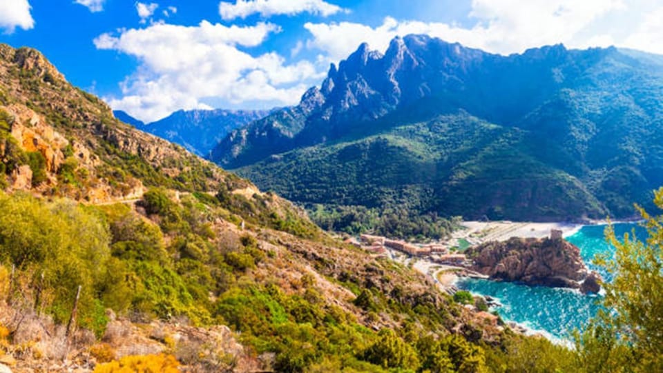 Natural landscape, Bird's eye view, Summer