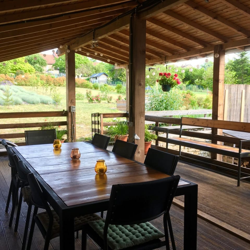 Patio, Balcony/Terrace, Garden view