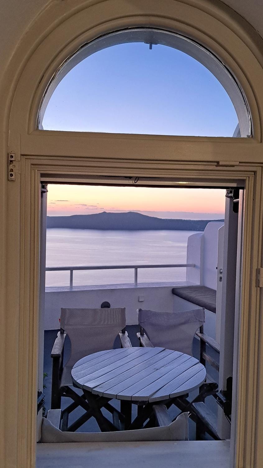 Natural landscape, View (from property/room), Balcony/Terrace, Seating area, Sea view