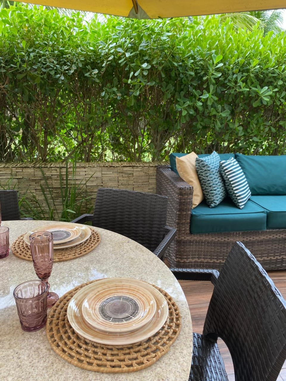 Apto Beira Mar Térreo com área gourmet Praia de Muro Alto Apartment in Ipojuca
