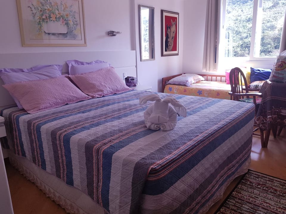 Bed, Photo of the whole room, Bedroom, Lake view