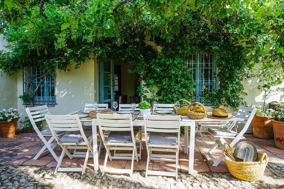 Patio, Garden, Dining area
