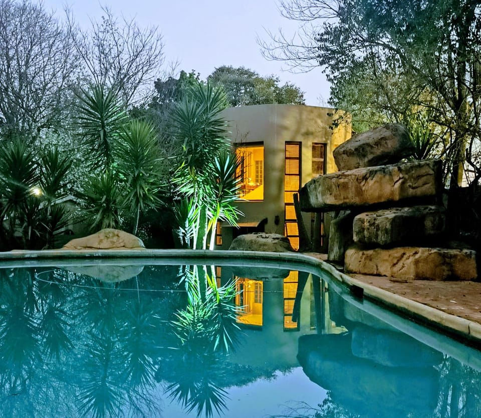 Property building, Garden, View (from property/room), Swimming pool