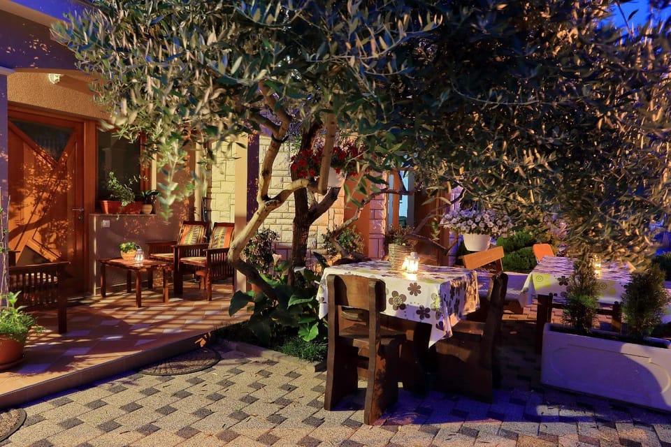 Night, Balcony/Terrace, Seating area, Sunset