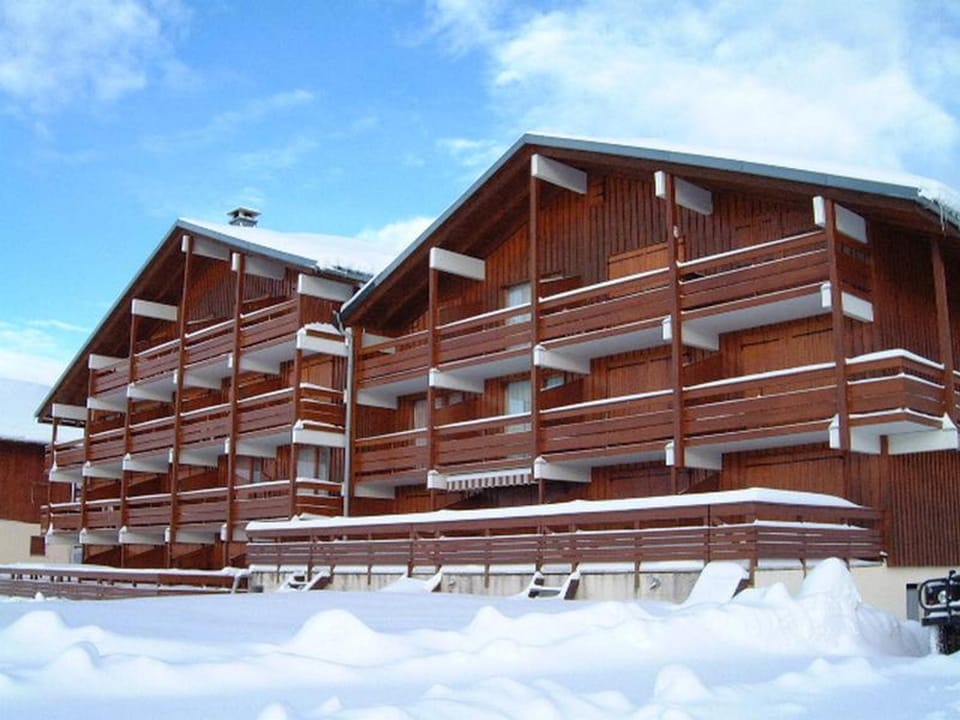 Les Saisies - Studio cabine 5 pers. avec balcon et animaux tolérés - FR-1-293-149 Cabin in Haute-Savoie