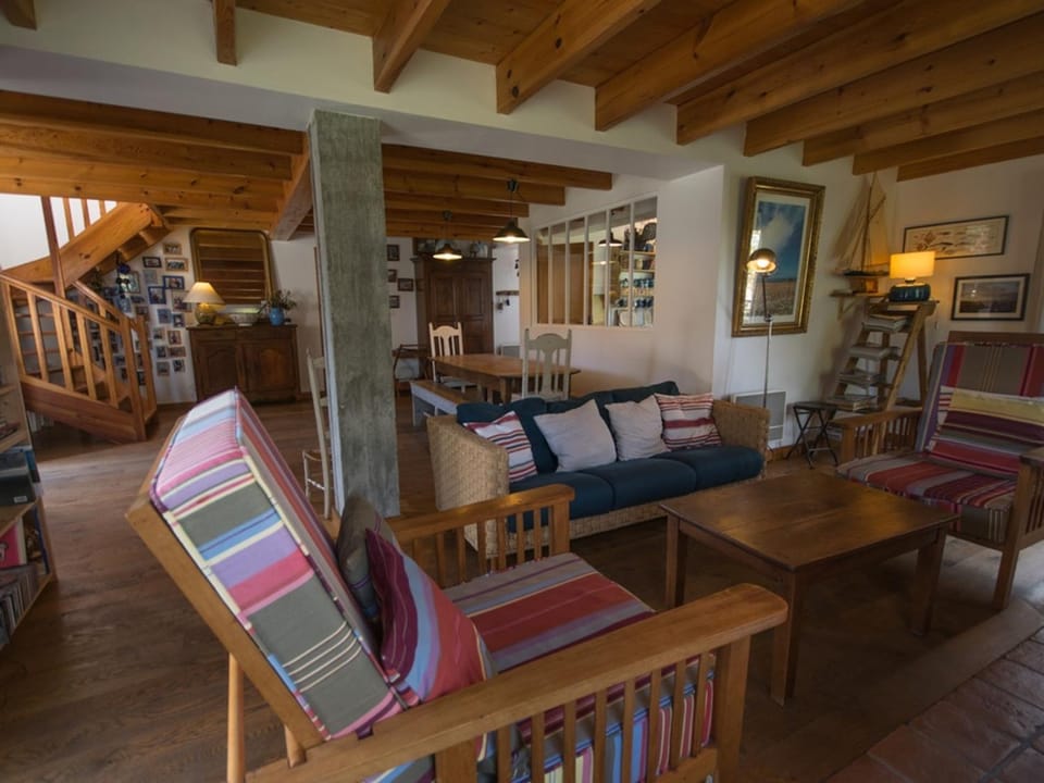 Grande maison familiale avec jardin proche plages - FR-1-418-5 House in Locmaria