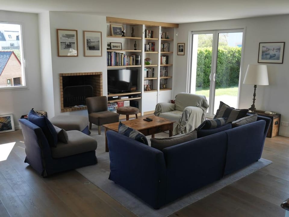 Maison moderne à Sauzon avec jardin et Wi-Fi - FR-1-418-23 House in Brittany