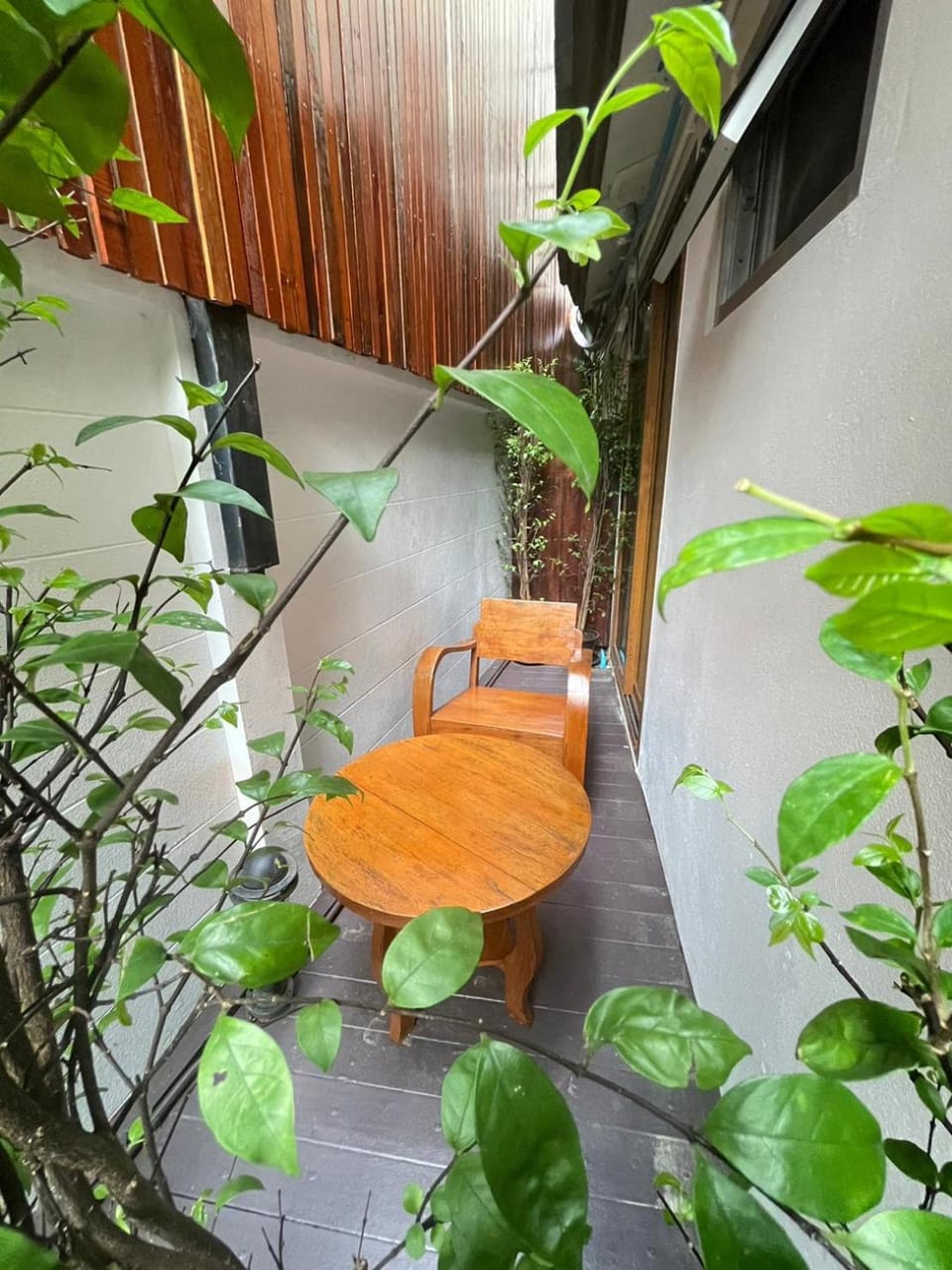Balcony/Terrace, Seating area, Garden view
