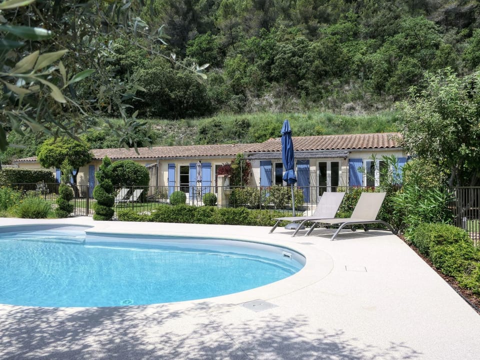 Property building, Patio, Natural landscape, Garden, Garden view, Pool view, Swimming pool, sunbed