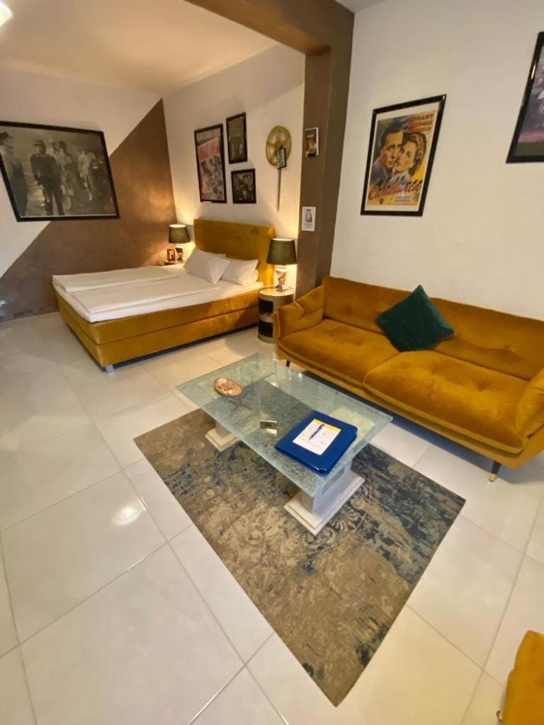 Seating area, Bedroom