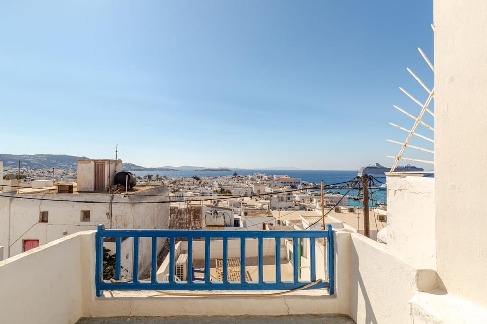 View (from property/room), Balcony/Terrace, Sea view