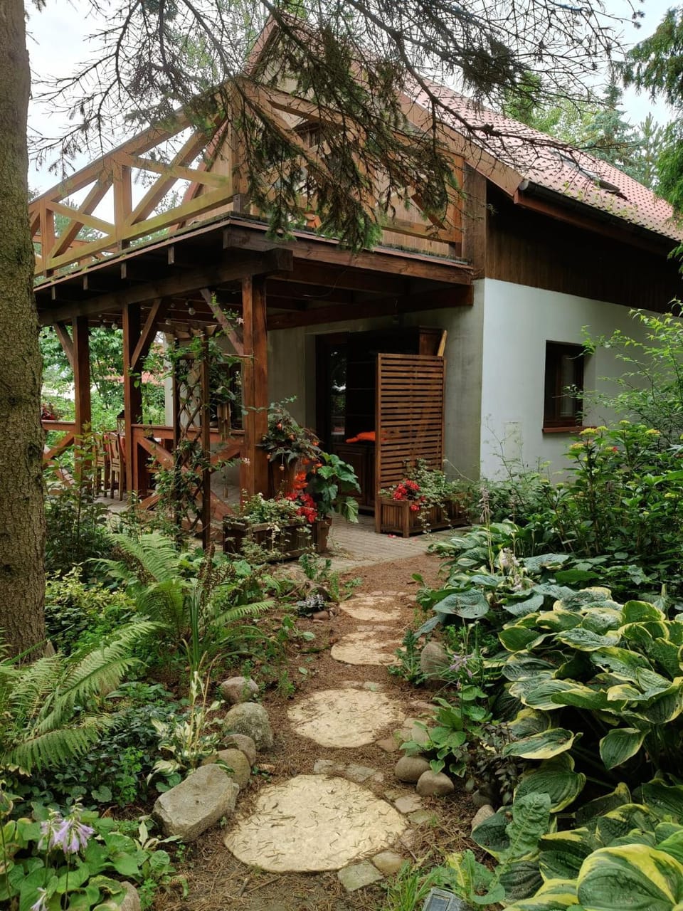 Property building, Garden