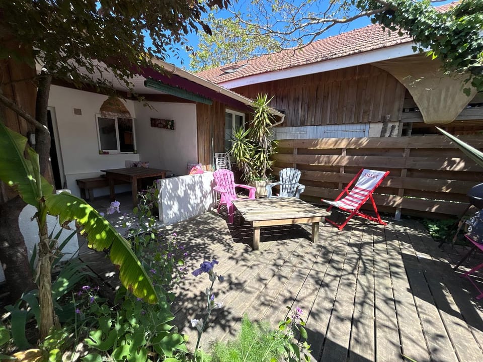 Le Panier Fleuri House in Lacanau