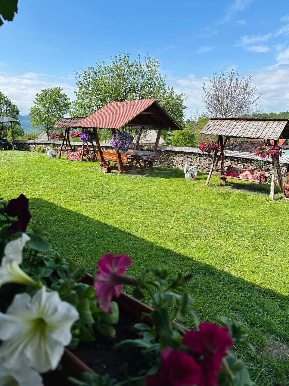 Natural landscape, Garden, Garden view