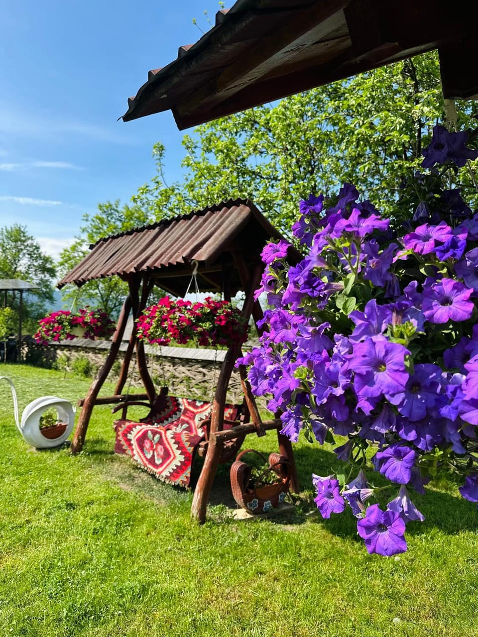 Natural landscape, Garden, Garden view