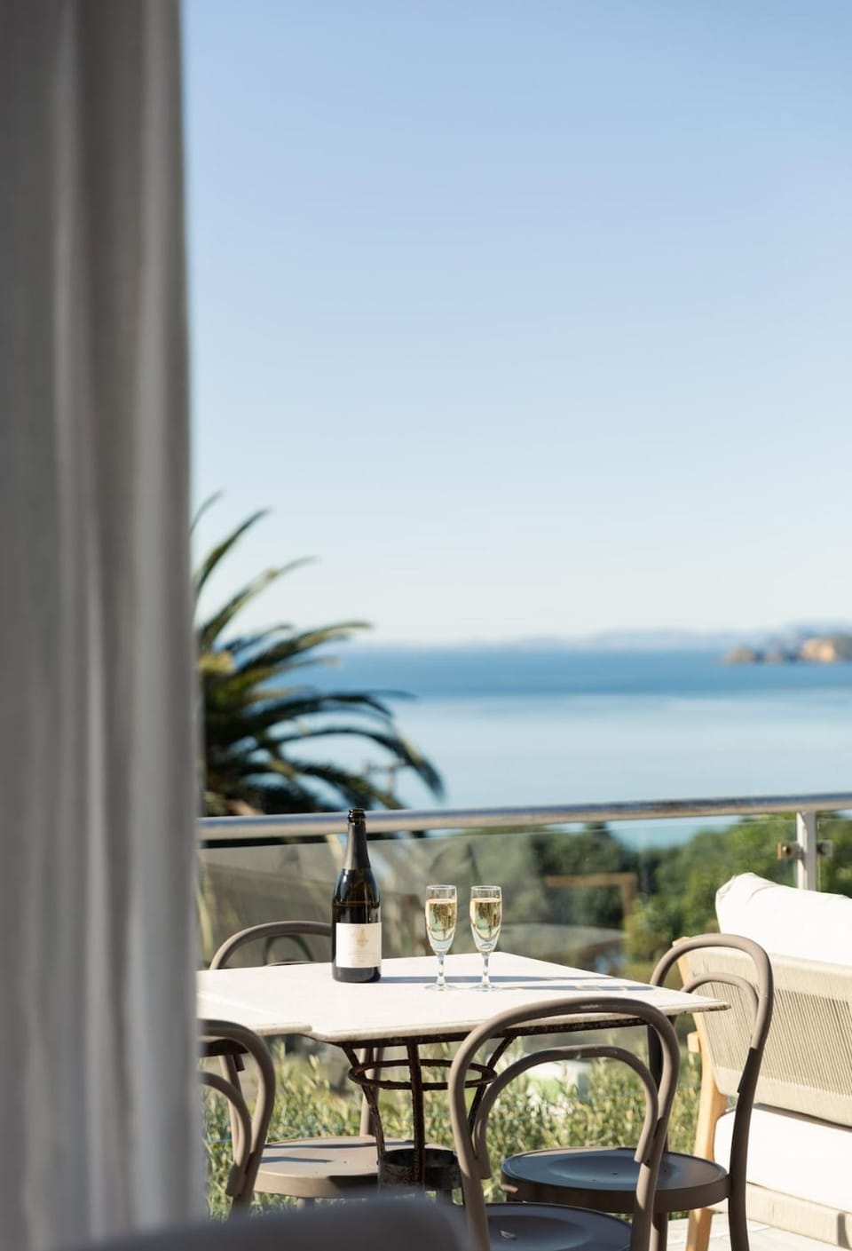 Patio, View (from property/room), Balcony/Terrace, Seating area, Sea view