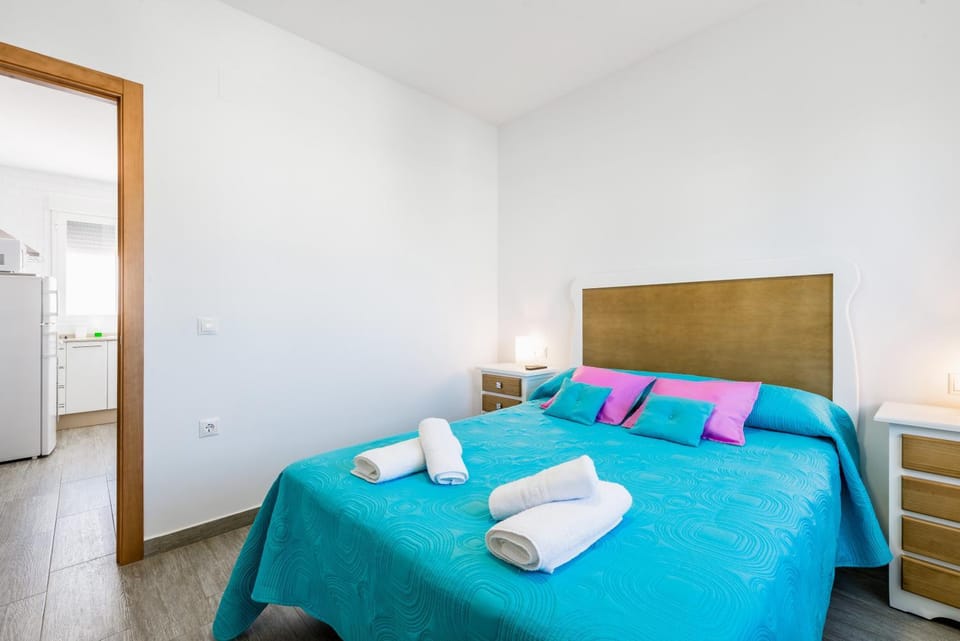 Property building, Living room, Bedroom