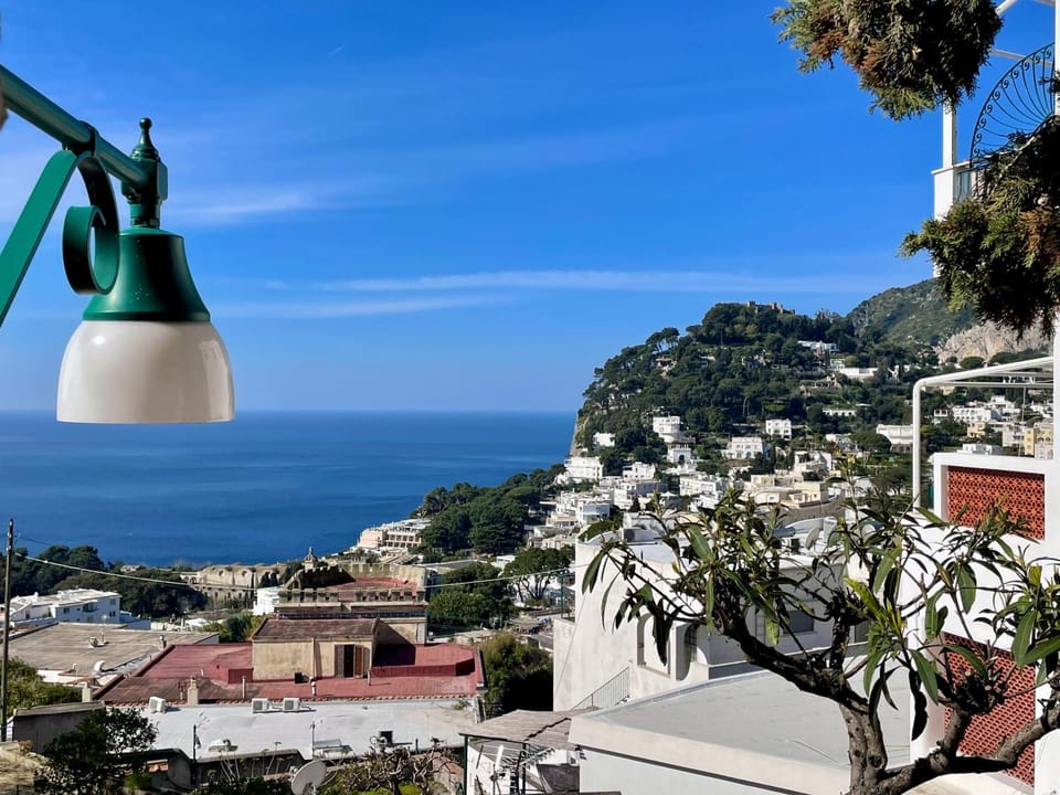 Patio, Nearby landmark, Day, Natural landscape, City view, Mountain view, Sea view