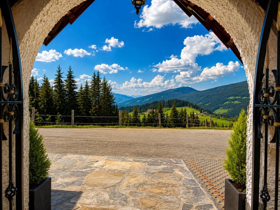 Natural landscape, Mountain view