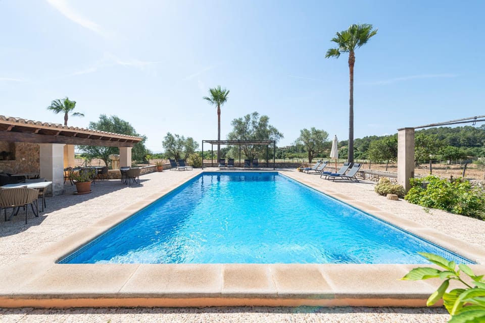 Pool view, Swimming pool, sunbed