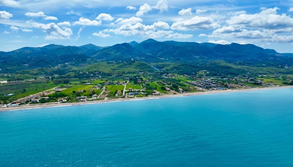 Nearby landmark, Day, Natural landscape, Bird's eye view, Beach, Mountain view, Sea view