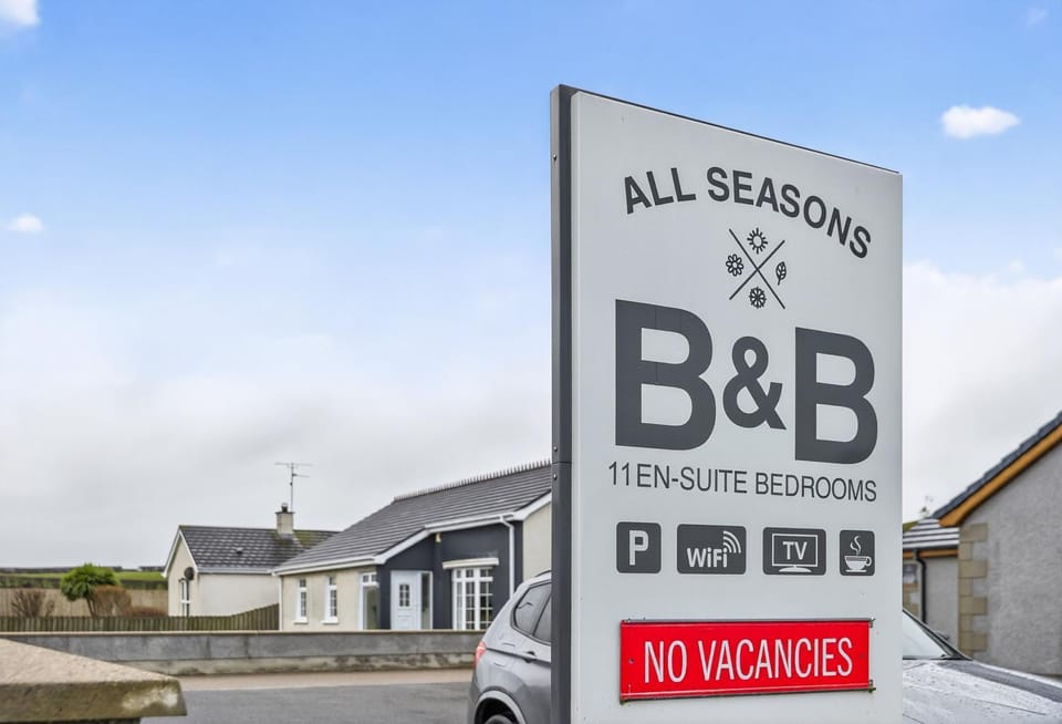 All Seasons B&B Bed and Breakfast in Northern Ireland