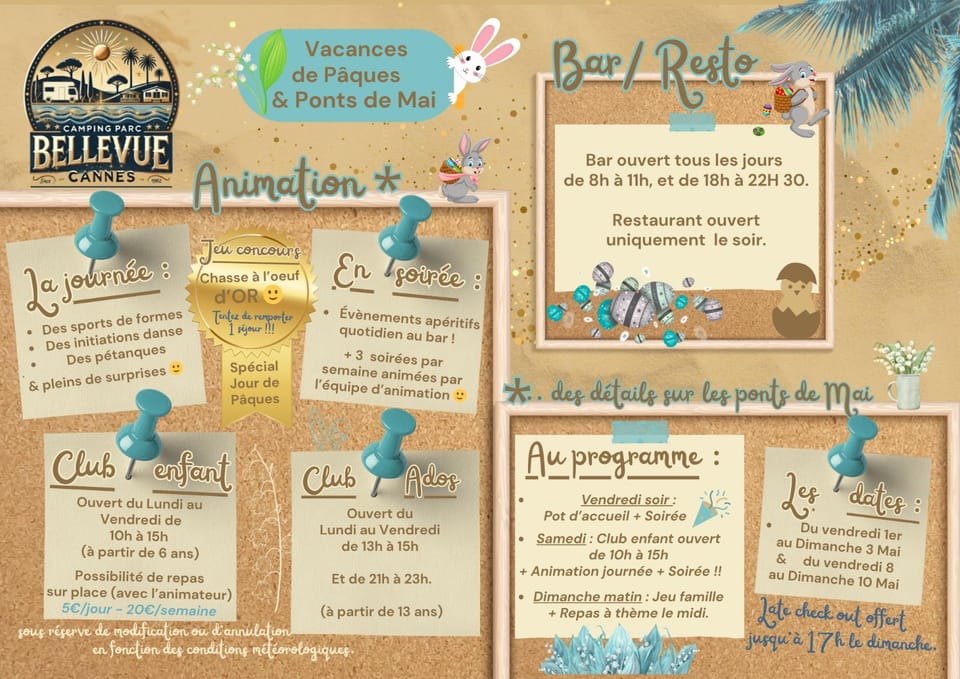 Camping Parc Bellevue Campground/ 
RV Resort in Cannes