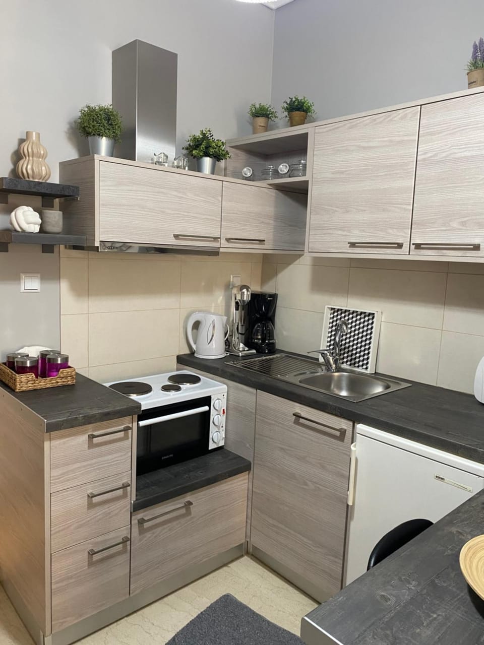 on the square studio Apartment in Messenia
